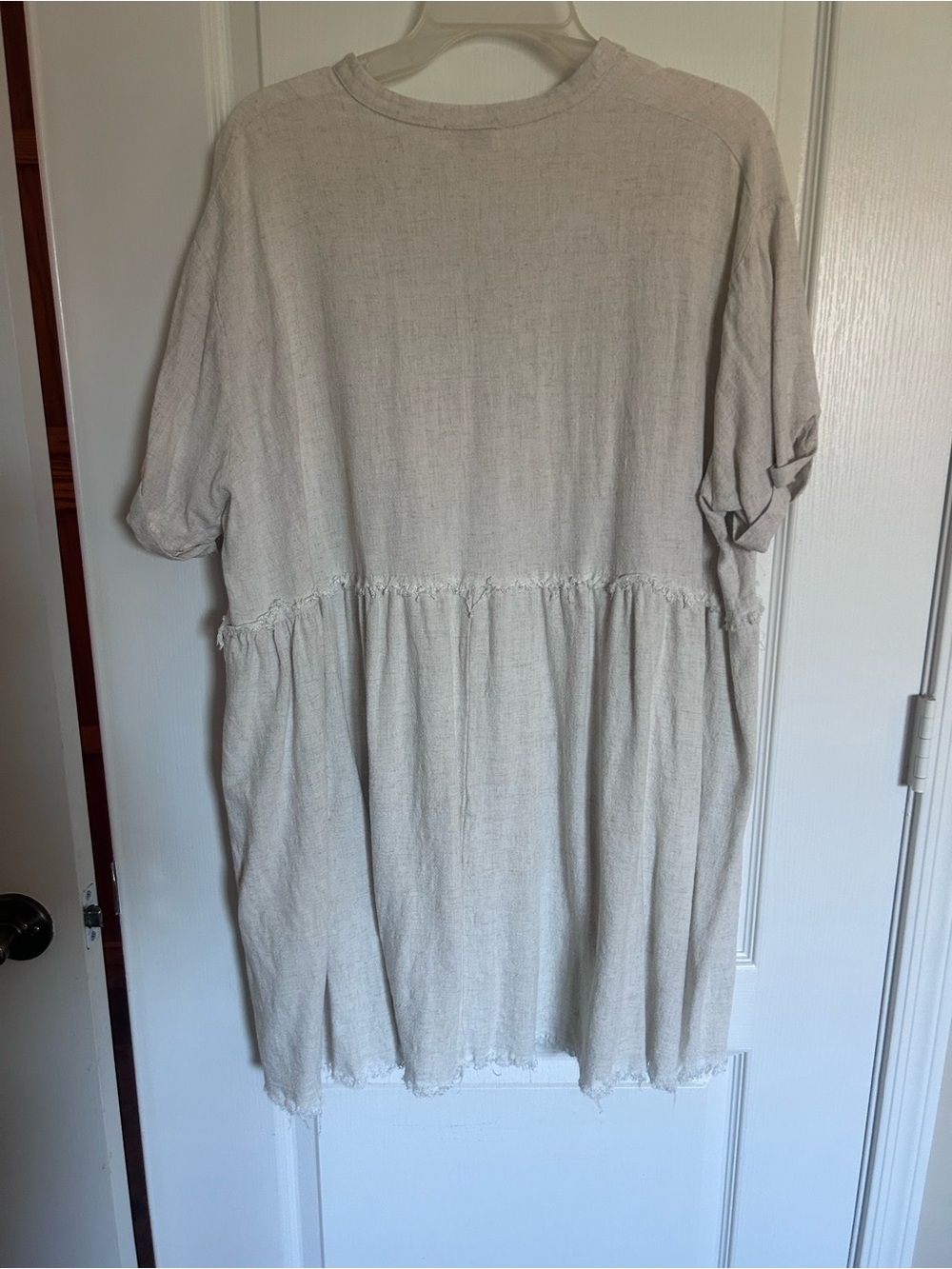 Umgee Light Beige Textured Top - Picture 7 of 7